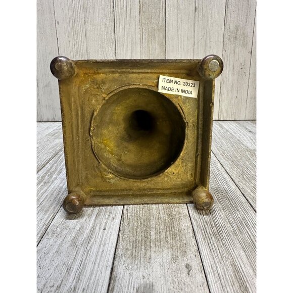 Vtg Obelisk Finial Style Mantel Table Architectural Sculpture Decor 10.5'' Tall - Picture 5 of 8